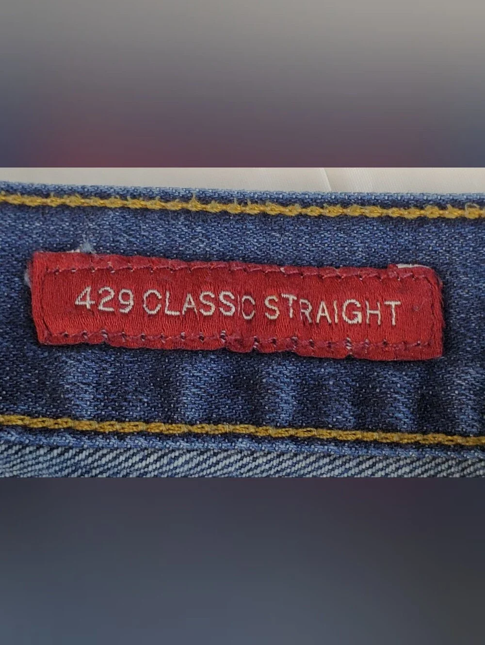 Lucky Brand Mens 429 Classic Straight Denim Jeans - Size 38 x 32 - EUC